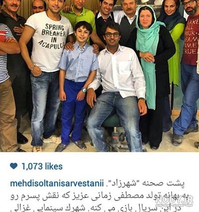 پشت صحنه شهرزاد و قباد پشت صحنه شهرزاد و قباد