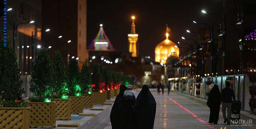 ژست عکاسی در حرم امام رضا دخترانه