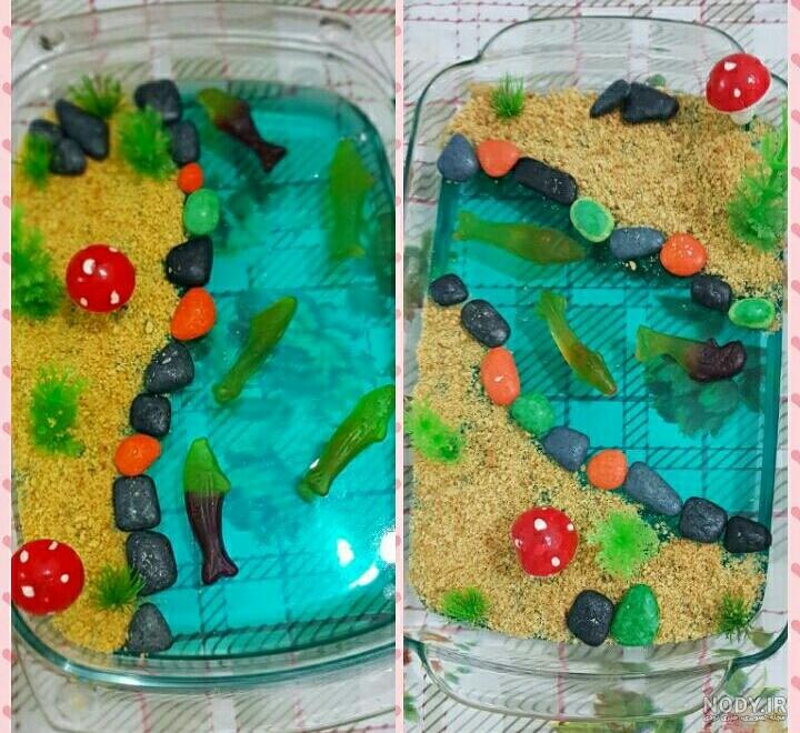ژله ماهی سه بعدی