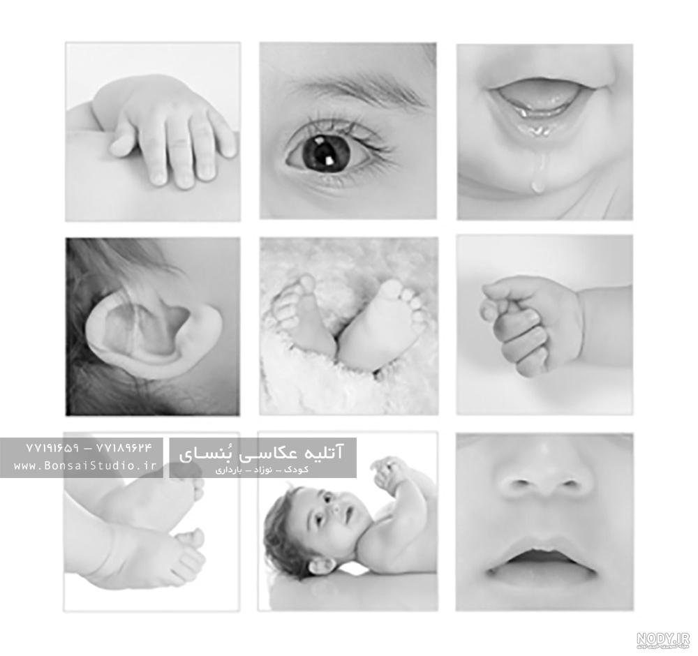 ایده عکس چهل روزگی نوزاد ایده عکس چهل روزگی نوزاد