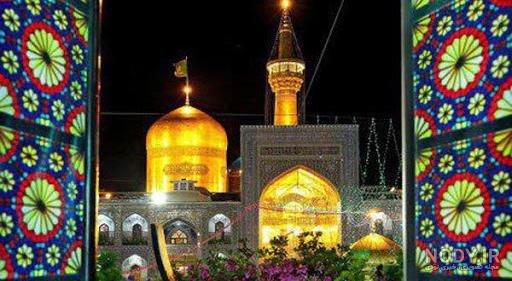 تصاویر زنده از حرم امام رضا ع