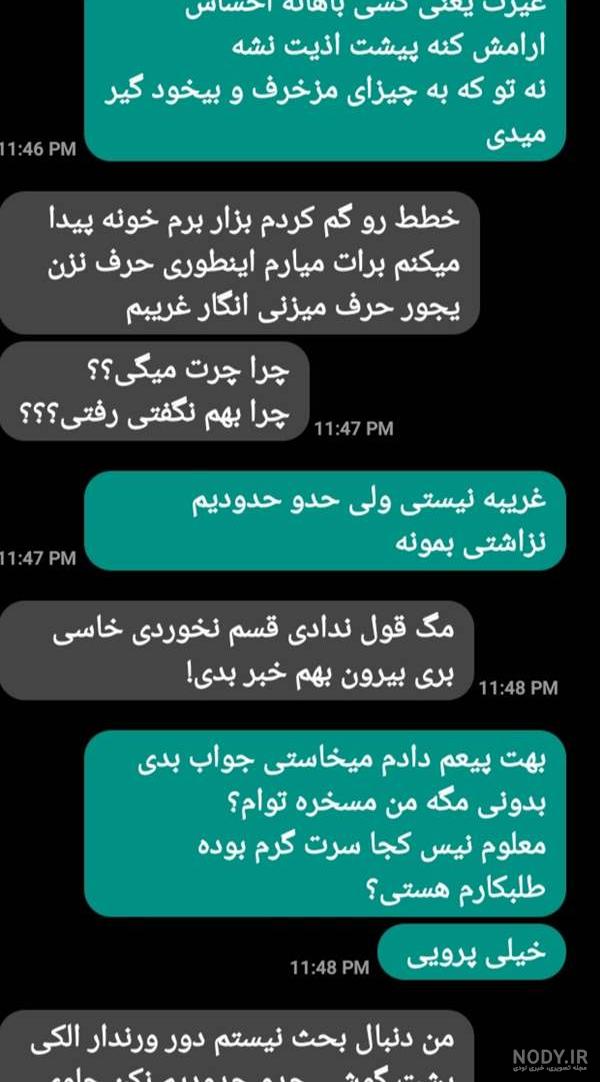 دوست پسر قبلیم پیام داده نی نی سایت