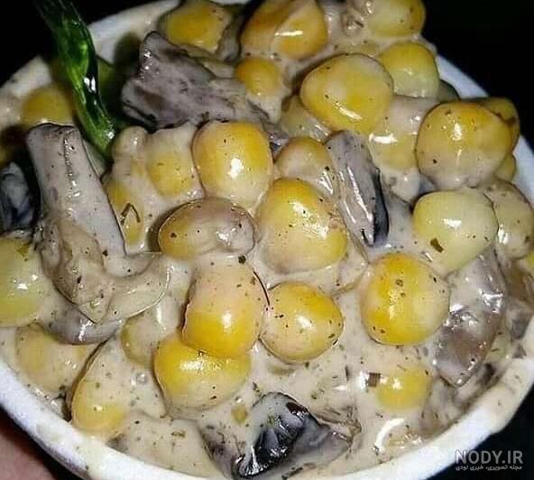 طرز تهیه ذرت مکزیکی بدون قارچ