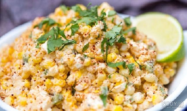 طرز تهیه ذرت مکزیکی در خانه
