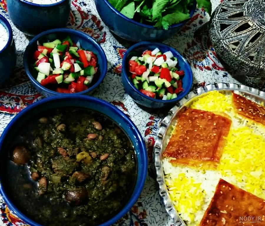 عکس قورمه سبزی اصیل