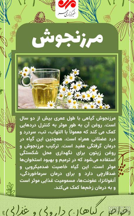 طریقه مصرف مرزنجوش
