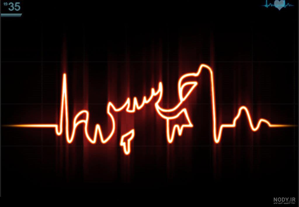 عکس از دستگاه ضربان قلب