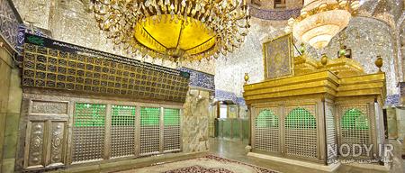عکس حرم امام حسین در روز عاشورا