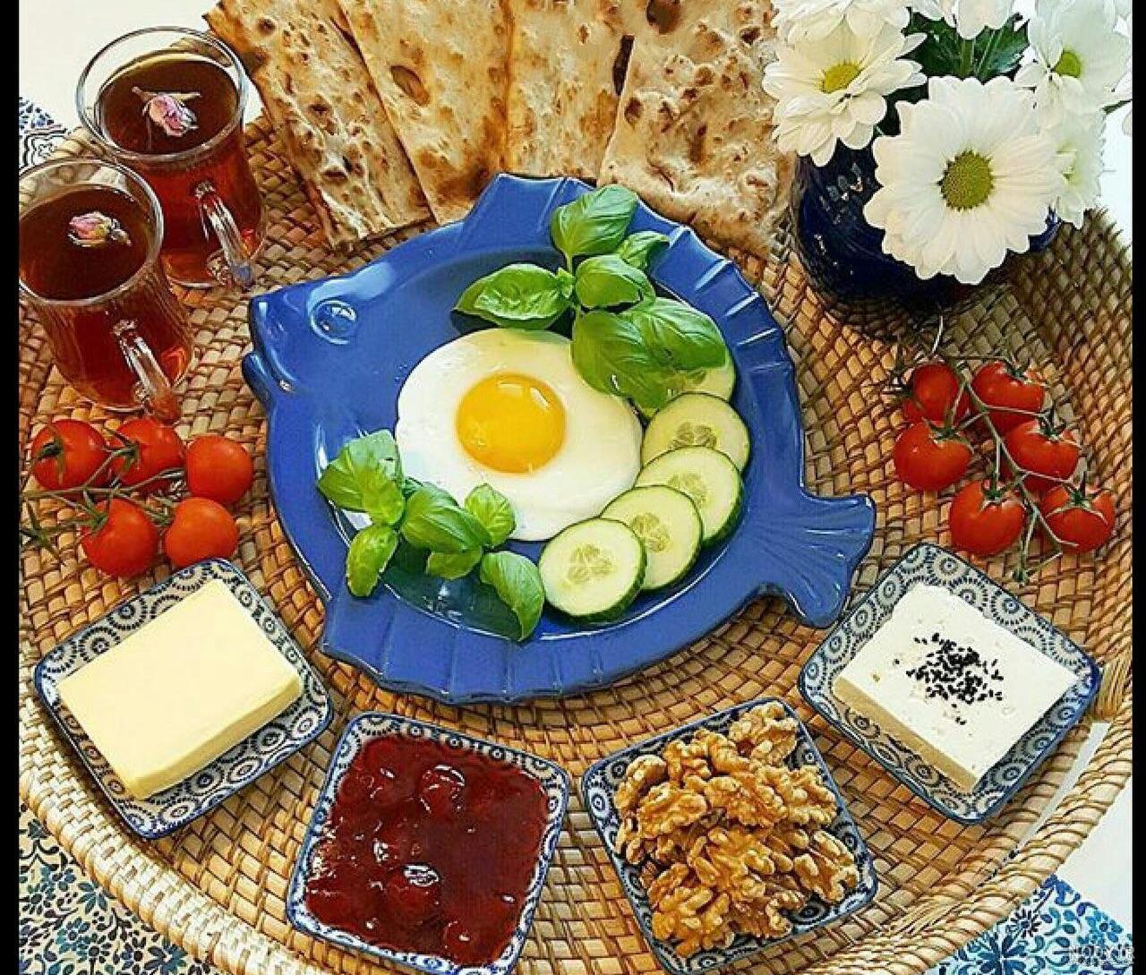 عکس صبحانه برای استوری عکس صبحانه برای استوری