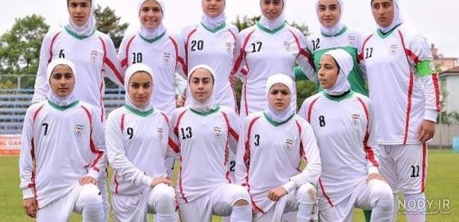 عکس لباس فوتبال دخترانه عکس لباس فوتبال دخترانه