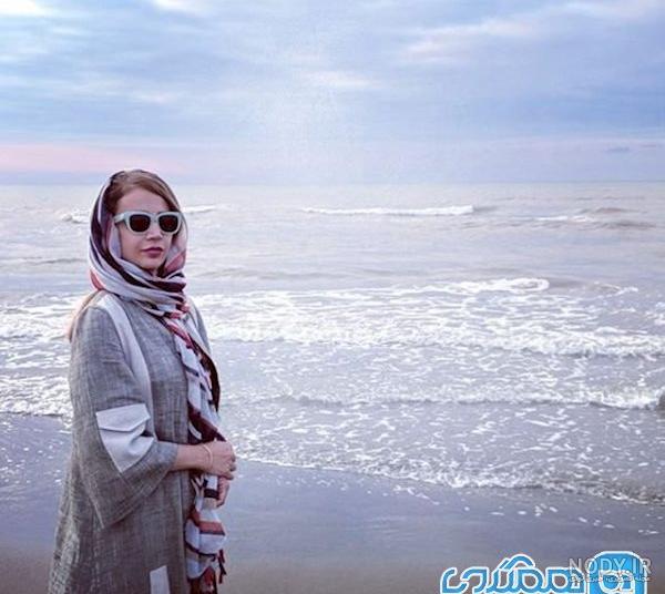 عکس نوشته ارامش دریا