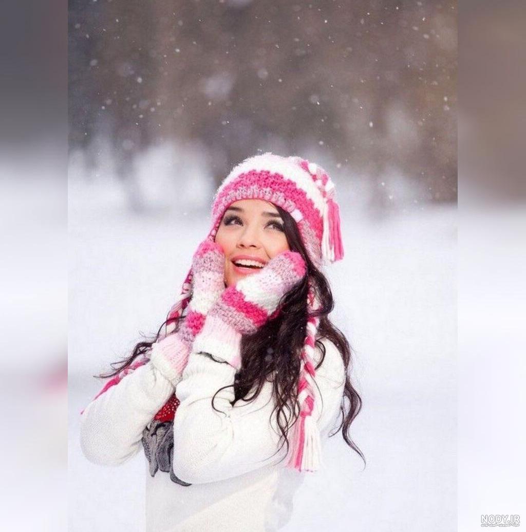 عکس هنری در برف عکس هنری در برف