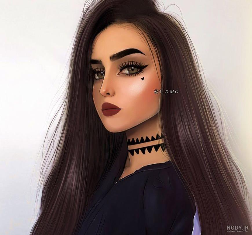 عکس پروفایل دختر مغرور تنها