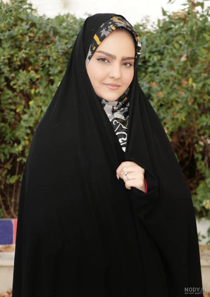 عکس چادر عربی ساده