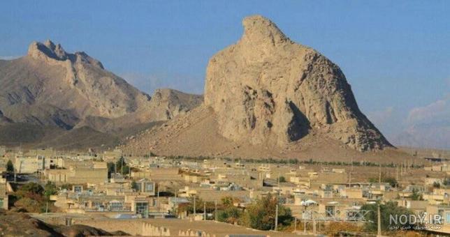 عکس کوه عقاب در یزد