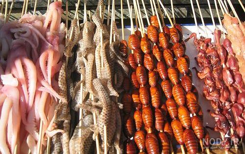 غذای چینی ها موش