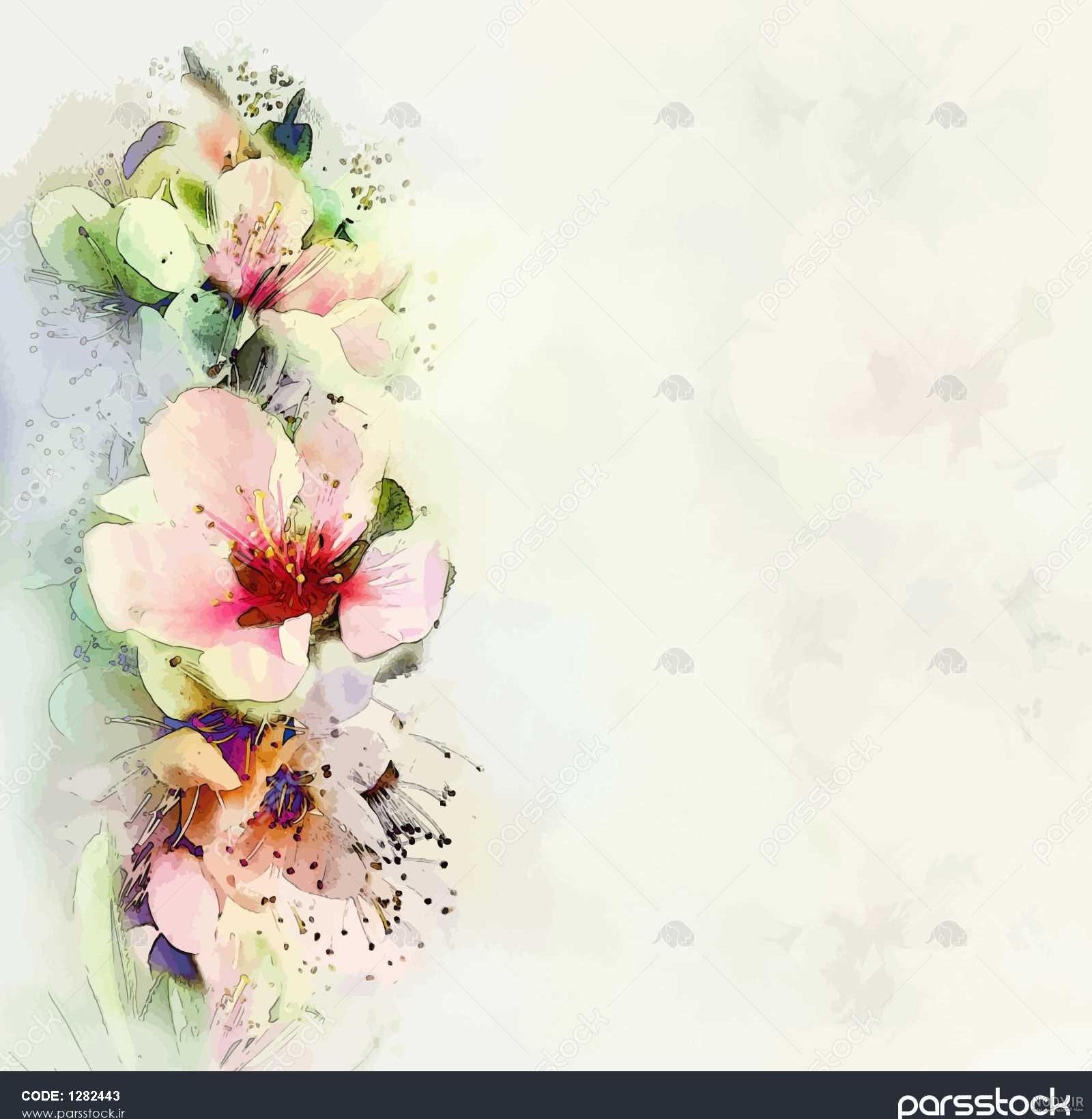 نقاشی گل ساده و زیبا نقاشی گل ساده و زیبا