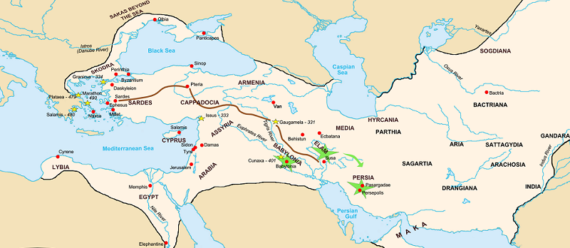 نقشه ایران قدیم با کیفیت بالا نقشه ایران قدیم با کیفیت بالا