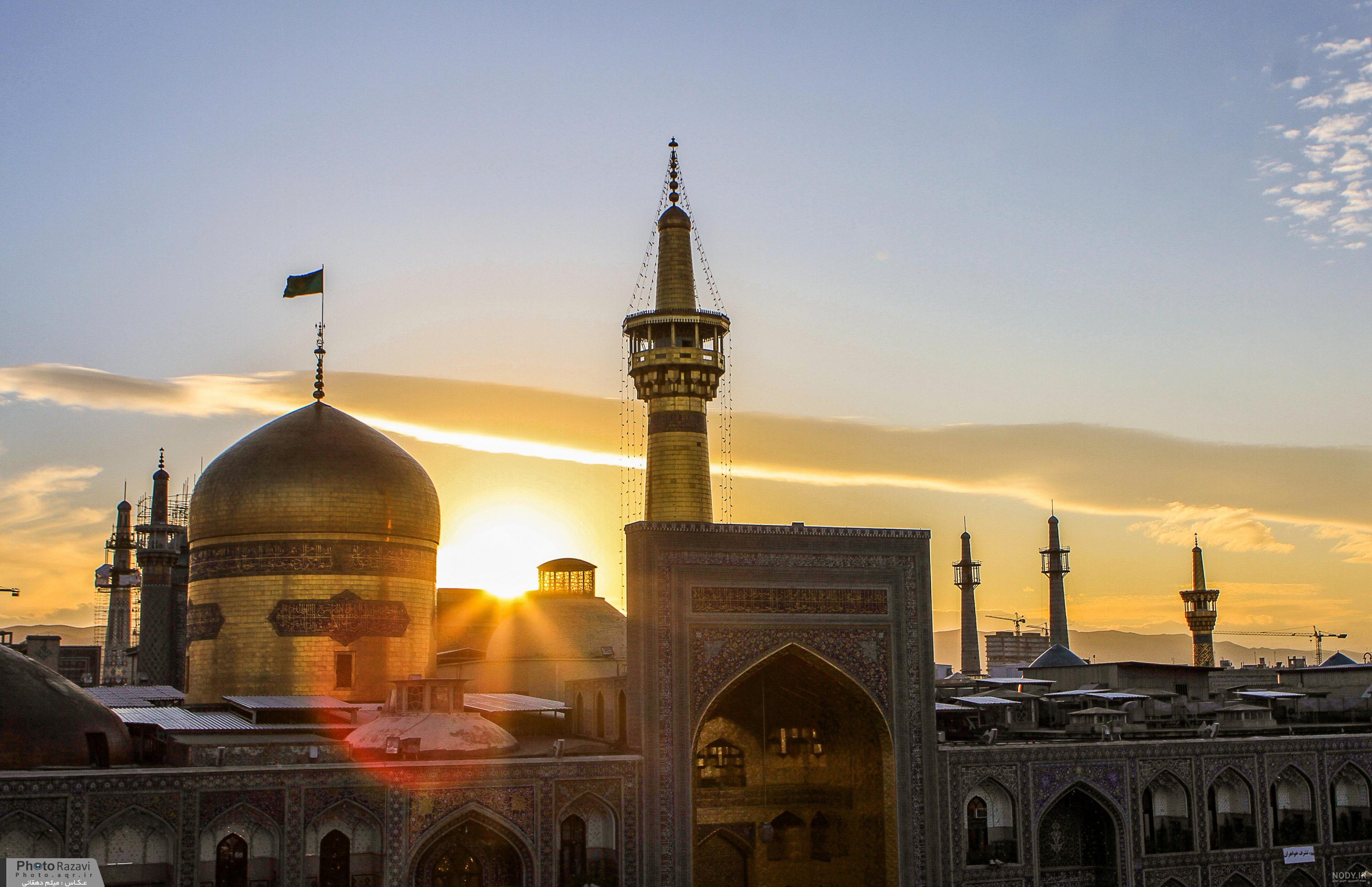پخش تصاویر زنده از حرم امام رضا