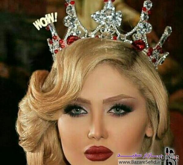 پروفایل دختر با تاج