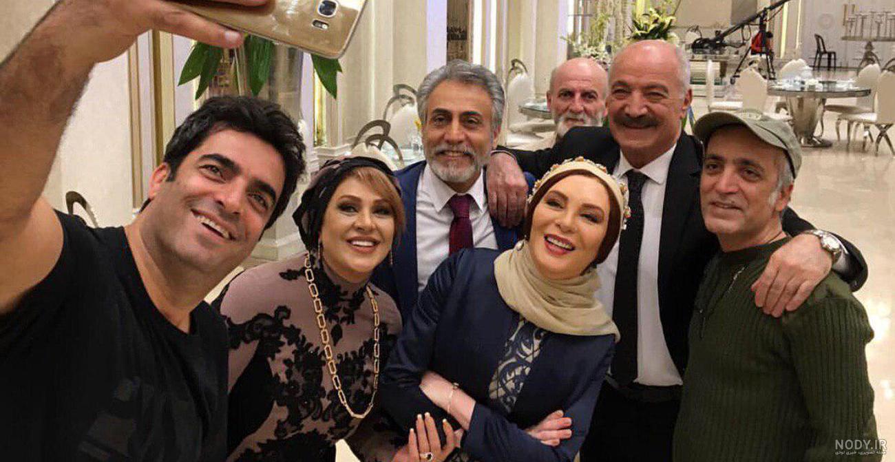 پشت صحنه سریال دل فاراب و مرسده