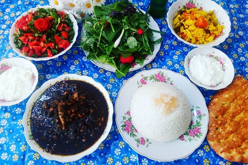 چرا در قورمه سبزی رب میریزن