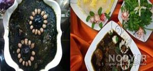 چرا در قورمه سبزی رب میریزن