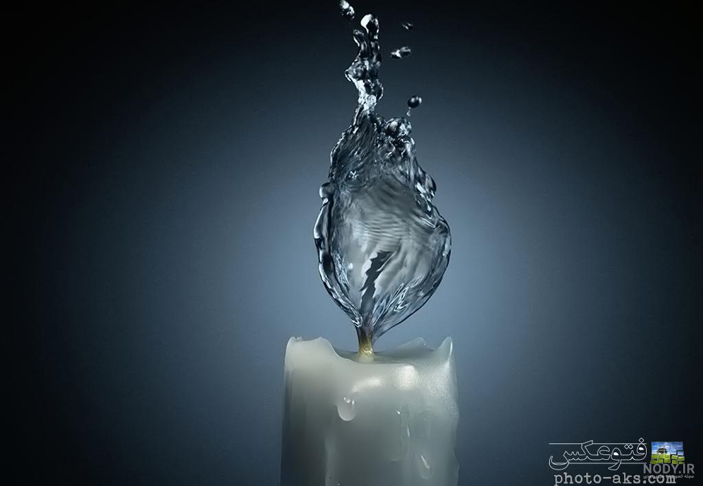  عکس شمع و پروانه غمگین