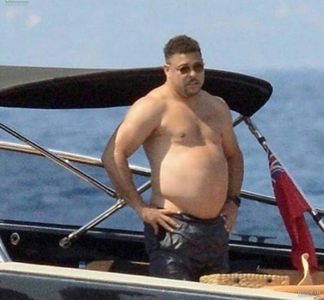 بدن رونالدو و زنش