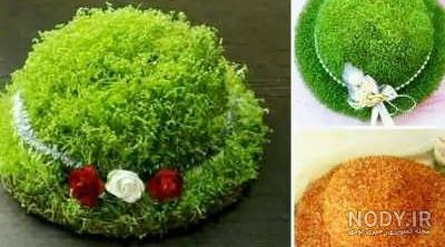 سبزه ارزن در بشقاب سبزه ارزن در بشقاب