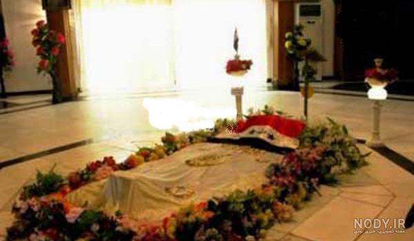 سنگ قبر صدام حسین