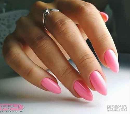 طرح ناخن تابستانی ساده