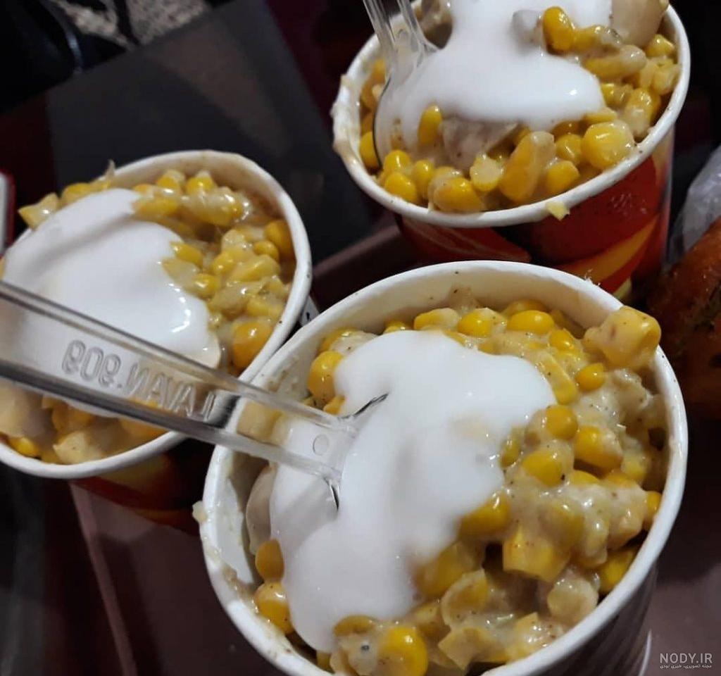 طرز تهیه ذرت مکزیکی به سبک خیابانی طرز تهیه ذرت مکزیکی به سبک خیابانی