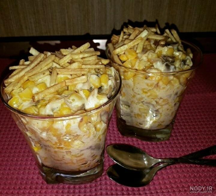 طرز تهیه ذرت مکزیکی ساده طرز تهیه ذرت مکزیکی ساده