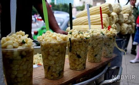 طرز تهیه ذرت مکزیکی ساده طرز تهیه ذرت مکزیکی ساده