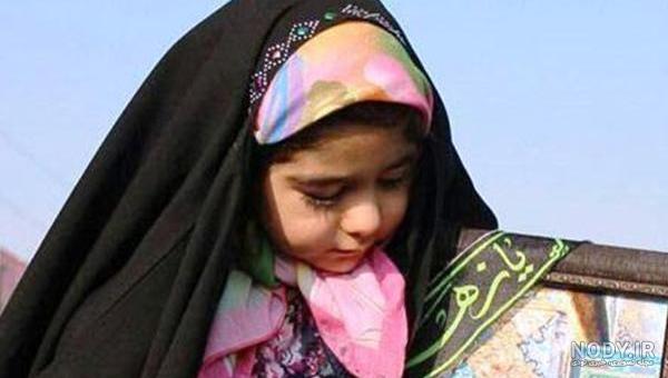 عکس دختر شهید حاج قاسم سلیمانی