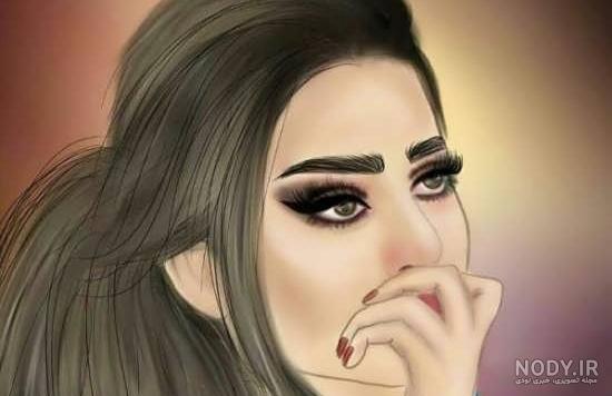 عکس دختر قشنگ غمگین