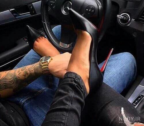 عکس عاشقانه داخل ماشین ایرانی