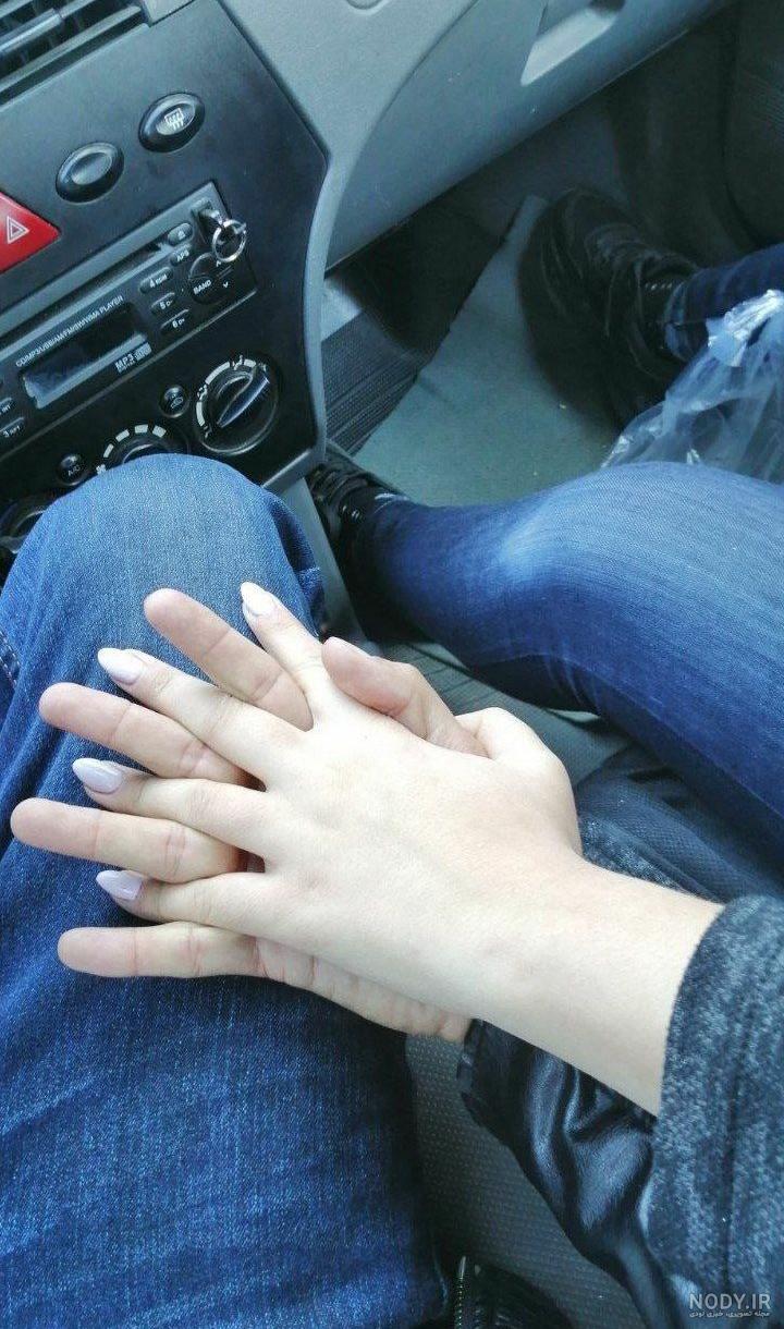 عکس عاشقانه داخل ماشین ۲۰۶