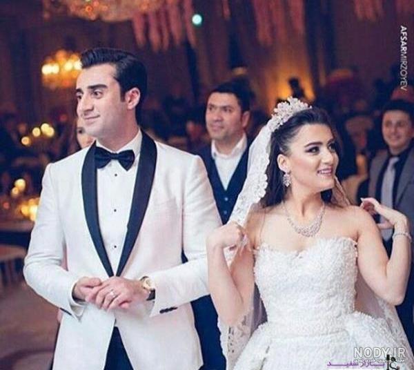 عکس عروس و داماد زیبا