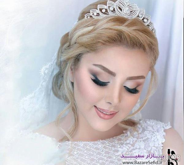 عکس عروس کردی با طلا