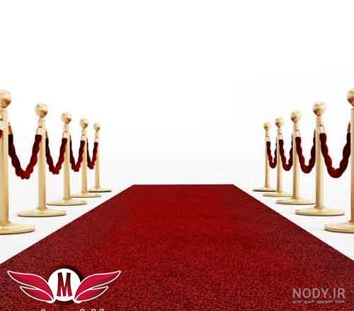 عکس فرش قرمز سنتی