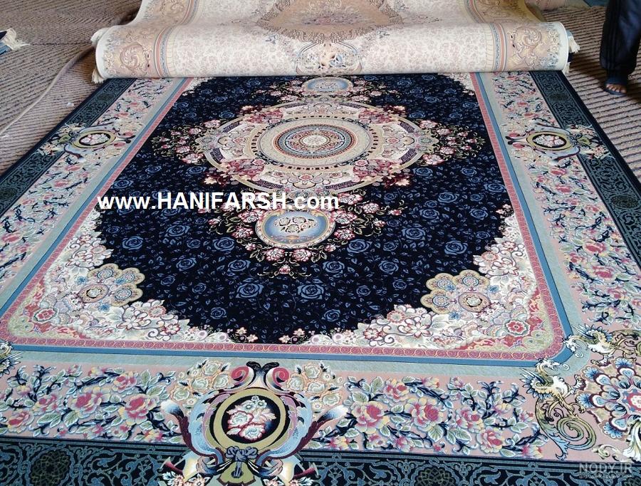عکس فرش نقش برجسته