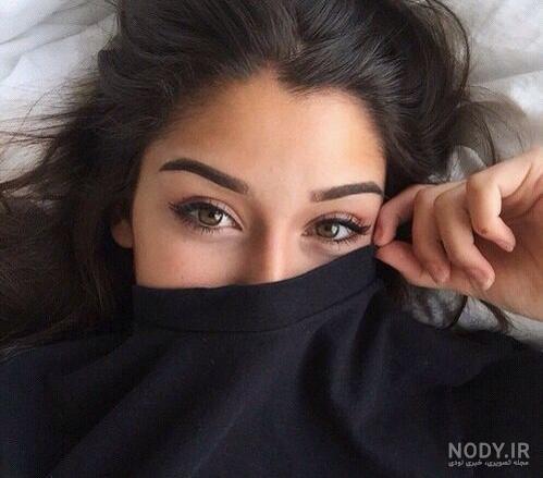 عکس فیک دخترونه نصف صورت