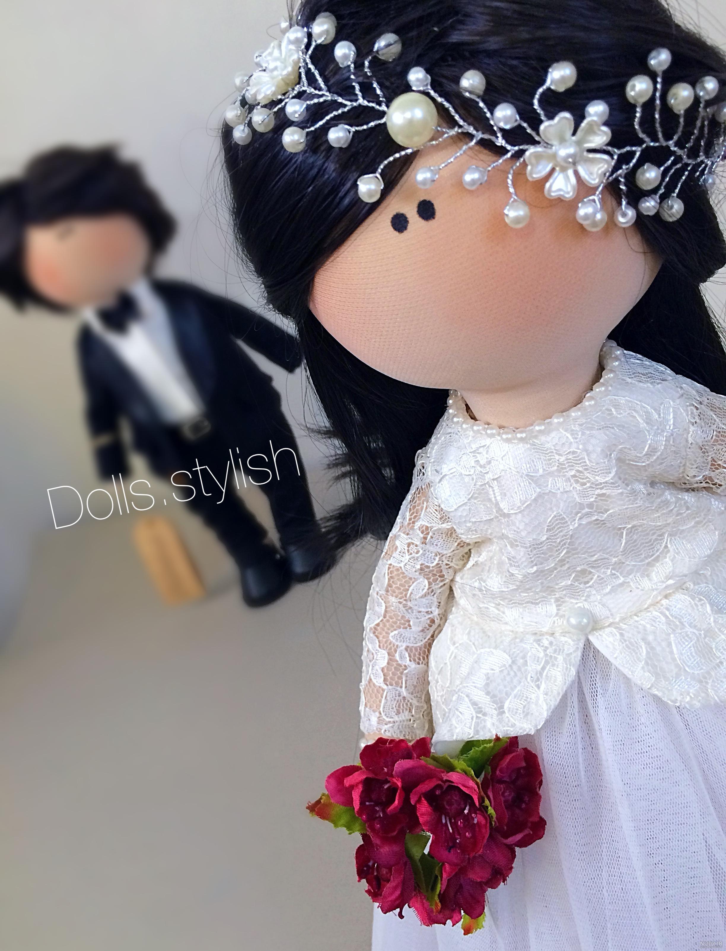 عکس لباس عروس برای عروسک