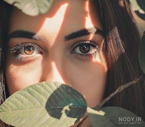 عکس پروفایل دخترونه نصف صورت