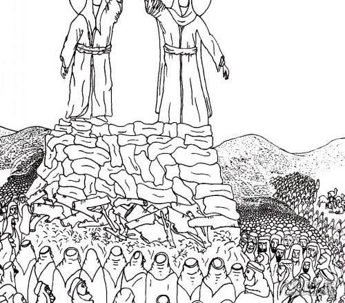 نقاشی امام علی ساده