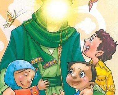 نقاشی امام علی و پیامبر