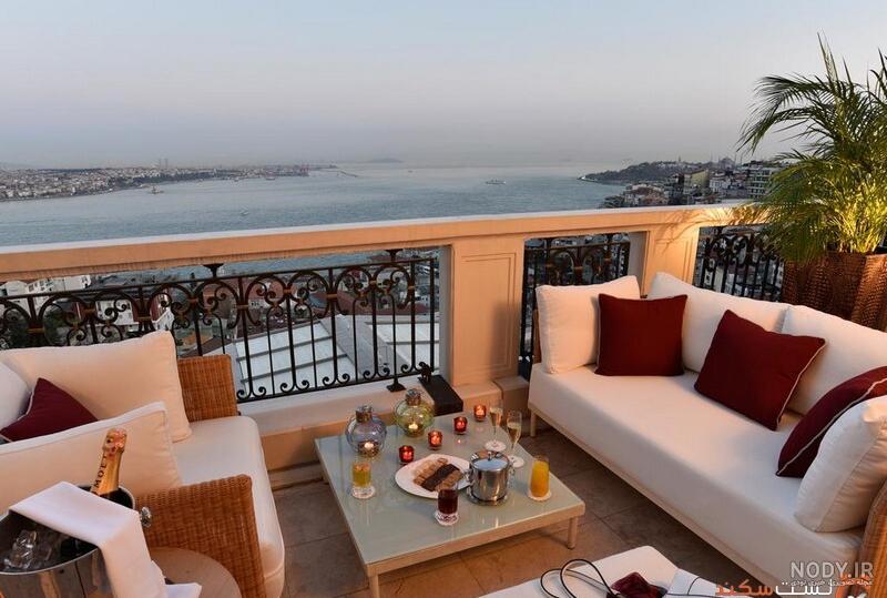 هتل پنج ستاره استانبول رو به دريا