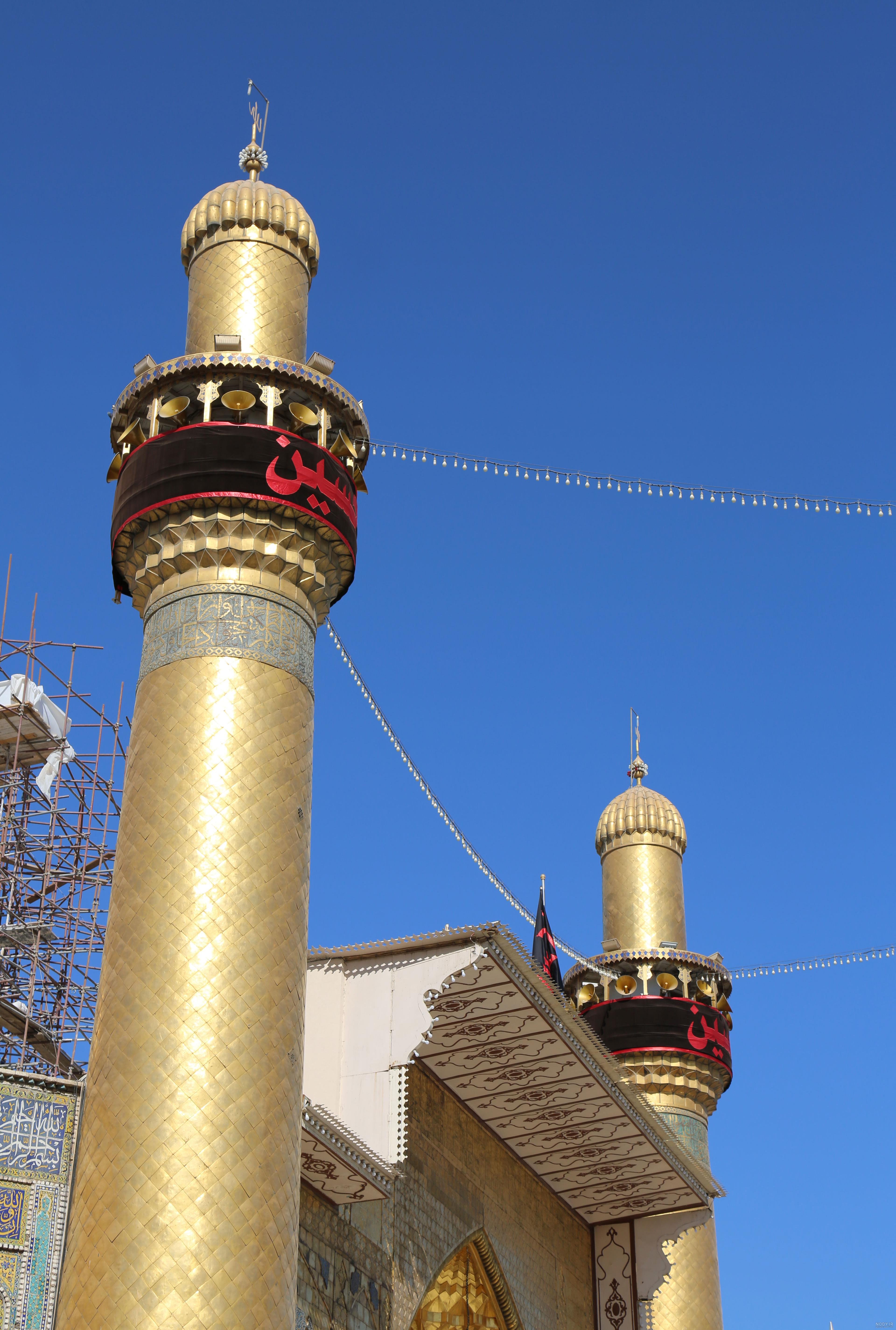 هلی شات حرم امام علی